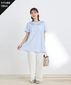 Tiaclasse L 総レースワイドパンツ