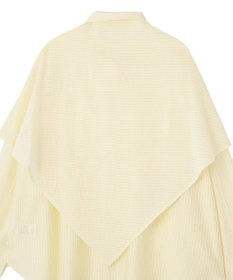 CRAFT STANDARD BOUTIQUE 【2点SET】スカーフ付きシアーストライプシャツ