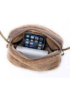 UNBILLION カシュカシュ cachecache / フェイクボアミニショルダー