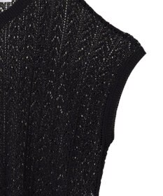 Green Parks 透かし編みニットチュニック