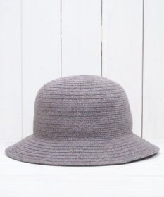 石田製帽 エコリウール混 丸ダウンクロッシェ