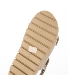 ing <ing>パールモチーフフッドベッドサンダル