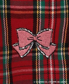 ANY KIDS 【ハローキティ×ANY KIDS】ドッキング刺繍 長袖Tシャツ