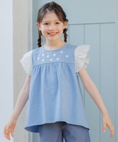 組曲 KIDS 【150-160㎝】 petit fleur エンブロイダリーチュニック