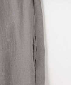 23区 【SLOW/一部店舗限定】ブライトリネン シャツ ワンピース