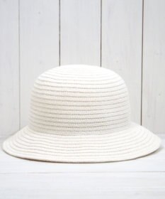 石田製帽 エコリウール混 丸ダウンクロッシェ