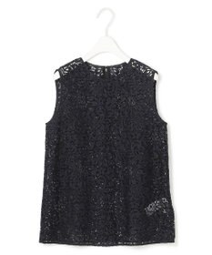 ICB L 【洗える】 ナイロンコードレース ブラウス