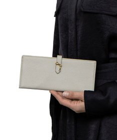 LANVIN en Bleu リュバン 薄マチ長財布