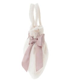 Maison de FLEUR ボアダブルリボン2Wayトートバッグ