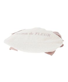 Maison de FLEUR ボアダブルリボン2Wayトートバッグ