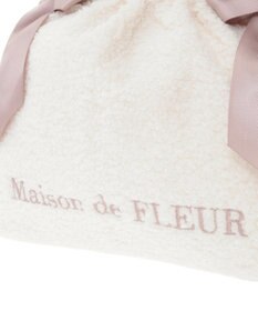Maison de FLEUR ボアダブルリボン2Wayトートバッグ