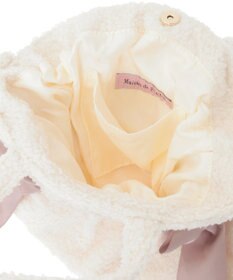 Maison de FLEUR ボアダブルリボン2Wayトートバッグ