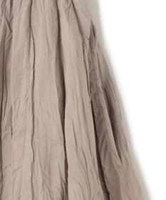 J.PRESS YORK STREET 【WOMEN】クリンクルフレアギャザー スカート