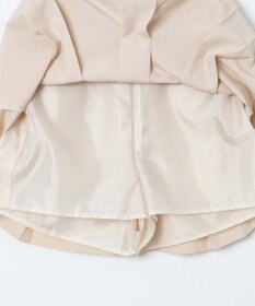 WEGO 【SETUP可】リネンライクプリーツミニスカパン