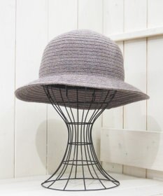 石田製帽 エコリウール混 丸ダウンクロッシェ