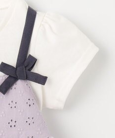 ANY KIDS チュールドッキングTシャツ