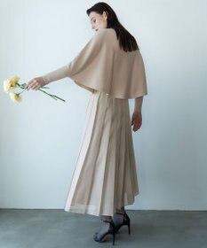 自由区 【カトリエムブーケ】Soyeux touche ポンチョニット