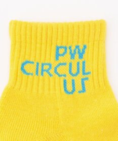 PW CIRCULUS 【虫よけ加工】【WOMEN】ブランドロゴ ショートソックス  ゴルフ