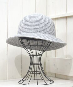 石田製帽 エコリウール混 丸ダウンクロッシェ