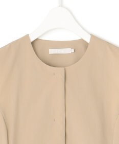 ICB L 【接触冷感・UVカット・撥水・洗える】 プルーフ4WAYタフタ ジレブラウス