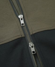 YECCA VECCA 【上下着用可能】2wayインバーテッドライトブルゾン