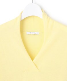 23区 S 【10色展開】ウーステッドウール 重ね襟Vネック ニット