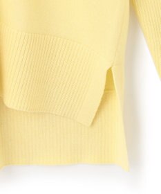 23区 S 【10色展開】ウーステッドウール 重ね襟Vネック ニット