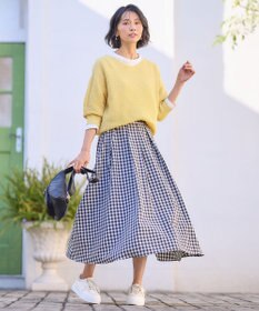 ANY L 【洗濯機可/前後着用可/アンチピリング】２ＷＡＹドライニット