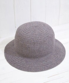 石田製帽 エコリウール混 丸ダウンクロッシェ