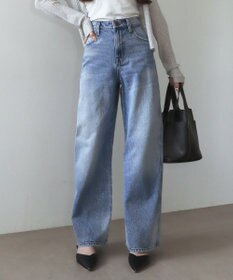 WEGO 【XS～Lサイズ展開/美脚】ストレートデニムパンツ