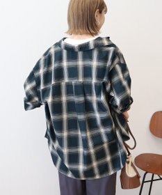 AMERICAN HOLIC イージーケアチェックシャツ【360°着こなしシャツ】