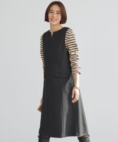 J.PRESS LADIES LANTECシャークスキン ジャンパースカート