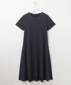 23区 【洗える】ドライコットンジャージー イレギュラーヘムワンピース