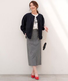 ANY SIS S 【BAILA掲載/花粉リリース】スプリングコンフォート ブルゾン