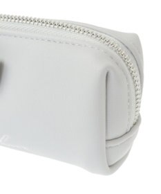 Maison de FLEUR パールビジュー合皮リボンロングポーチ