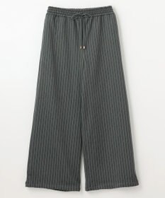 ANY 【手洗い可/ウエストゴム】ドロストワイドパンツ