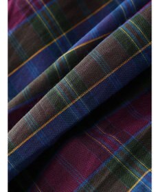 Green Parks Ｉ　先染めチェックギャザースカート