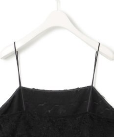 ICB 【WEB限定】 ハンドトゥースジャガード キャミブラウス