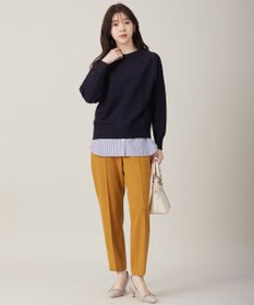 ANY SIS S 【CICA加工】ケーブルリブ ニット