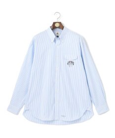 J.PRESS MEN 【AaronChang】【UNISEX】ピンオックス シャツ / バギーフィット