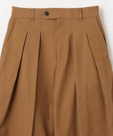 NAVE 【Nave】ライトキャンバス タックパンツ