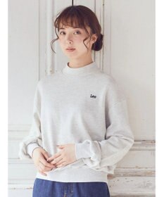 earth music&ecology Ｌｅｅ×ｅ．ｍ．ａ．ｅ．バックプリントプルオーバー