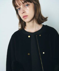 GRACE CONTINENTAL ファーポケットリバージャケット