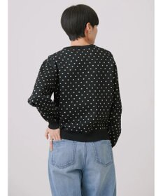 AMERICAN HOLIC エコカルットＤｏｔクルーネックカーディガン