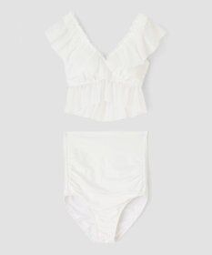 San-ai Resort（三愛水着楽園） 【San-ai Resort×PEACH　JOHNコラボ】【ナイスバディ水着】フリルワイヤービキニ　9M・11L　【San-ai Resort（サンアイリゾート）】