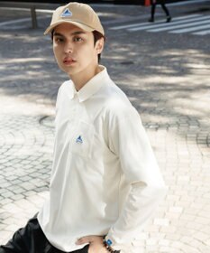 SHARE PARK MENS 【UVケア・吸水速乾・ストレッチ・軽量 】エンブレムポロTシャツ（L・XLサイズ）