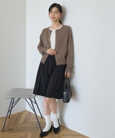 AMERICAN HOLIC コットンブレンドクルーネックカーディガン