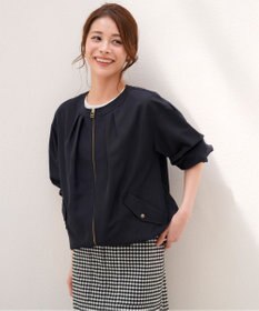 ANY SIS S 【BAILA掲載/花粉リリース】スプリングコンフォート ブルゾン