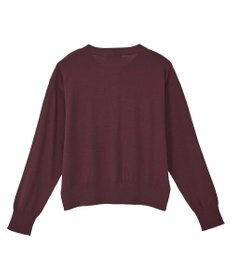 AMERICAN HOLIC コットンブレンドクルーネックカーディガン