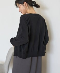 AMERICAN HOLIC コットンブレンドクルーネックカーディガン